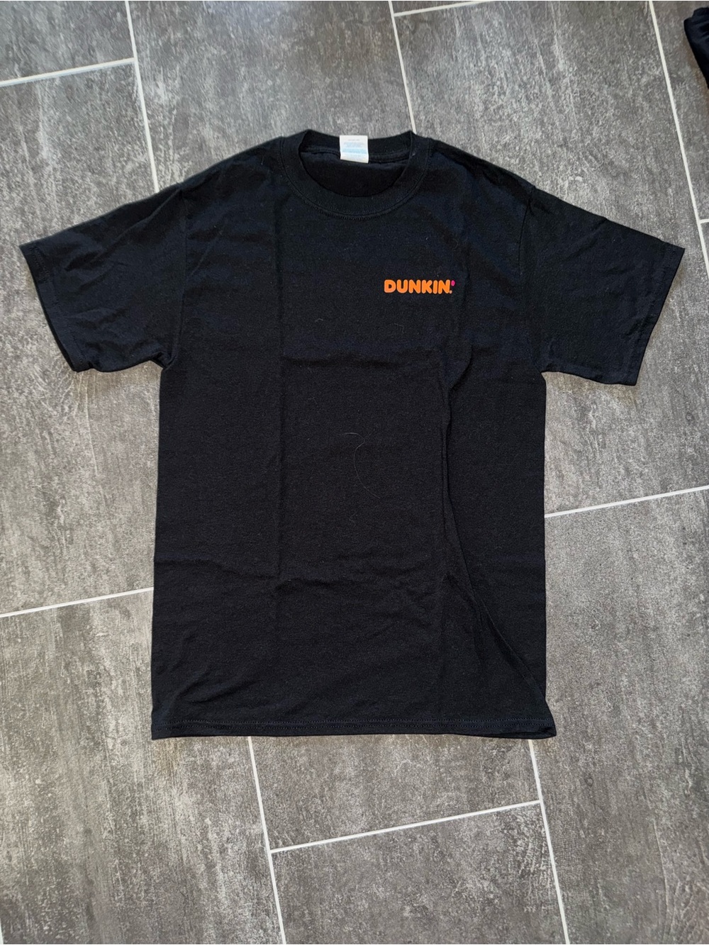 Dunkin' Black Short Sleeve Logo Tee